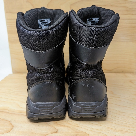 Interceptor Men’s Tactical Boots Lace Up Bike Boots Riding Boots Black Sz 12 - Picture 6 of 7